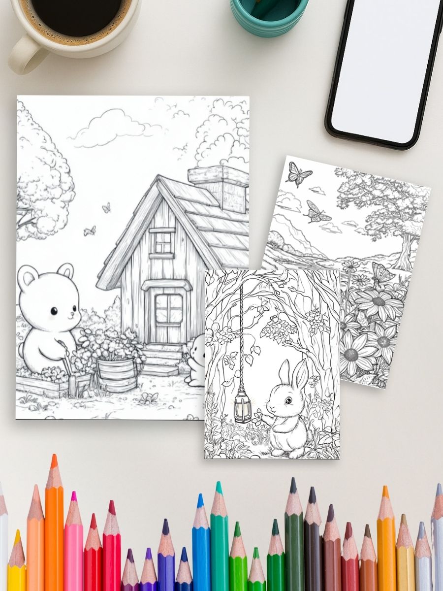 Scenic Magic – 259 Beautiful Landscapes & Fantasy Scenes - Image 4